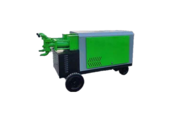 معدات الحقن بالحقن بالضغط الأخضر 22Kw 20Mpa مضخة حقن الجص