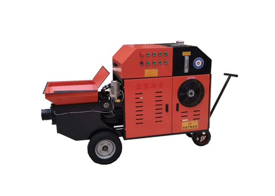 20Mpa مضخة الخرسانة المتنقلة الصغيرة المحمولة Pumpcrete الناتج المتغير